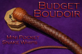 Budget Boudoir Mini Pocket Snake Whips Thumbnail